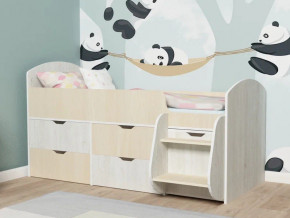 Кровать Малыш-7 Винтербер-Дуб в Тавде - tavda.magazinmebel.ru | фото - изображение 1