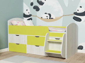 Кровать Малыш-7 Винтербер-Лайм в Тавде - tavda.magazinmebel.ru | фото