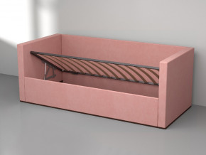 Кровать мягкая с подъёмным механизмом арт. 030 розовый в Тавде - tavda.magazinmebel.ru | фото - изображение 2