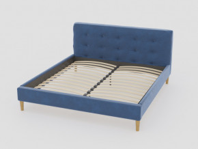 Кровать Пайли 1400 синий в Тавде - tavda.magazinmebel.ru | фото - изображение 1