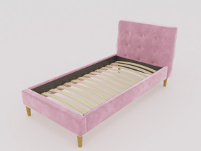 Кровать Пайли 900 розовый в Тавде - tavda.magazinmebel.ru | фото
