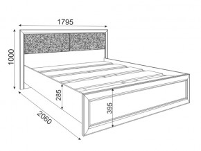 Кровать с настилом 1600 Саванна М05 в Тавде - tavda.magazinmebel.ru | фото - изображение 2