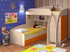 Кровать Соня 1+2 Оранжевый в Тавде - tavda.magazinmebel.ru | фото