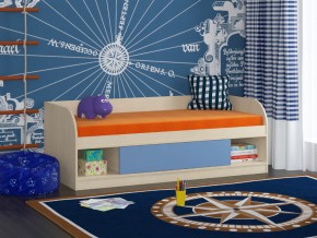 Кровать Соня 4 дуб молочный-голубой в Тавде - tavda.magazinmebel.ru | фото