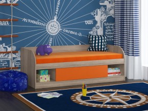 Кровать Соня 4 сонома-оранжевый в Тавде - tavda.magazinmebel.ru | фото - изображение 1