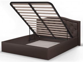 Кровать Стелла 1600 подъемная коричневая в Тавде - tavda.magazinmebel.ru | фото - изображение 2