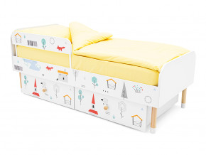 Кровать Stumpa Классика с бортиком и ящиками Шале в Тавде - tavda.magazinmebel.ru | фото