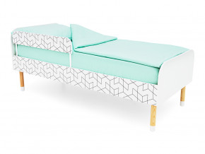 Кровать Stumpa Классика с бортиком рисунок Кубики в Тавде - tavda.magazinmebel.ru | фото