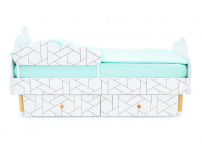 Кровать Stumpa Облако бортик и ящики рисунок Мозаика в Тавде - tavda.magazinmebel.ru | фото - изображение 4