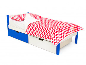 Кровать Svogen classic с ящиками сине-белый в Тавде - tavda.magazinmebel.ru | фото - изображение 1