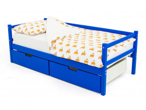 Кровать-тахта Svogen с ящиками синий в Тавде - tavda.magazinmebel.ru | фото
