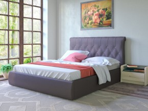 Кровать Тиффани 160 подъемная коричневая в Тавде - tavda.magazinmebel.ru | фото - изображение 3