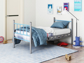Кровать-трансформер Мальта серый с голубым в Тавде - tavda.magazinmebel.ru | фото - изображение 4