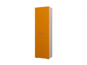 Шкаф 600 для одежды ДМ ТМК Дуб млечный-оранж в Тавде - tavda.magazinmebel.ru | фото - изображение 1