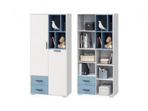 Шкаф для белья и книг с 2 ящиками и дверками Стич в Тавде - tavda.magazinmebel.ru | фото - изображение 1