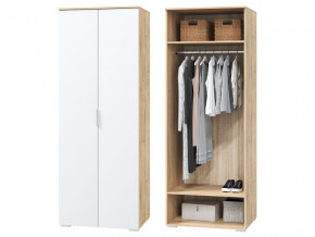 Шкаф для одежды 2-х дверный Сканди белый в Тавде - tavda.magazinmebel.ru | фото - изображение 1