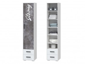 Шкаф для платья и белья с 2 ящиками Оливер в Тавде - tavda.magazinmebel.ru | фото