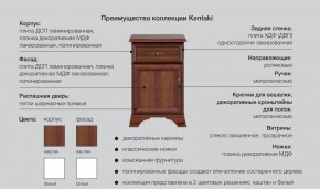 Спальня Кентаки каштан в Тавде - tavda.magazinmebel.ru | фото - изображение 2