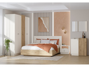 Спальня Квадро Миндаль в Тавде - tavda.magazinmebel.ru | фото - изображение 1