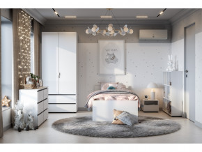 Спальня Токио Белый текстурный в Тавде - tavda.magazinmebel.ru | фото - изображение 8