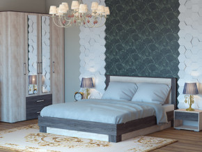 Спальня Версаль-1 Дуб сакраменте / Ясень анкор в Тавде - tavda.magazinmebel.ru | фото