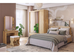 Спальня Виктория-1 дуб крафт золотой в Тавде - tavda.magazinmebel.ru | фото - изображение 1