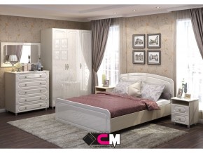 Спальня Виктория МДФ с большим комодом в Тавде - tavda.magazinmebel.ru | фото - изображение 1